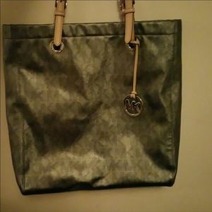 Authentic MK signature tote
